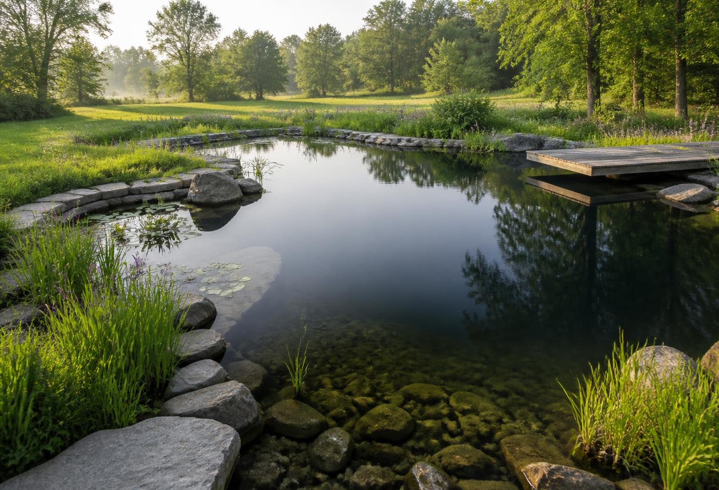 Bio-Design pool built by Blue Lagoon Pools